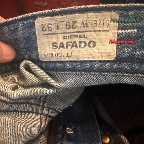 Diesel Safado Men’s jean. W29 L32. - Picture 5 of 5
